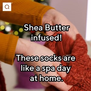 277K views · 73 reactions | Buy now! Infused with shea butter, these MUK LUKS slipper socks take care of your toes. | QVC | Facebook