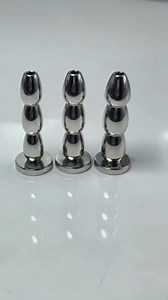 Smooth Metal Hollow Men's Urethral Dilator Catheterization Masturbation Toy Sex Toys(10mm)