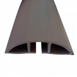 [Hot Item] Low Profile Floor Cable Cover for Extension Cord Prevent Cable Trips &Protect Wires Durable PVC Floor Cord Protector Cord Cavity