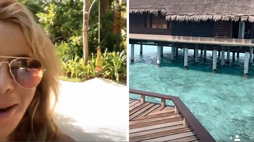 From the buffet to the beach, Tara Lipinski shows off honeymoon
