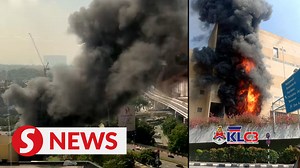 14K views · 170 reactions | A fire broke out at the Mid Valley Megamall on Wednesday (May 17). Videos shared on social media sites show thick black smoke billowing from the popular shopping mall in Kuala Lumpur. More to come. WATCH MORE: https://thestartv.com/c/news SUBSCRIBE: https://cutt.ly/TheStar LIKE: https://fb.com/TheStarOnline | The Star | Facebook