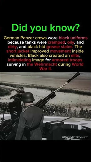 Panzer Crews with Black Uniform