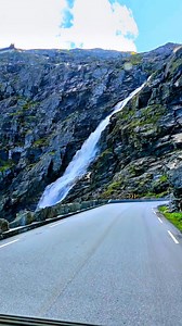 932 reactions · 32 shares | Beautiful waterfall on road side, Trollstigen.A mountain road in Norway. #Stigfossen #waterfall #Trollstigen #roadtrip #møreogromsdal #Norway | Kantichar Igesund | Facebook