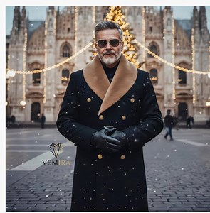 Mens Black Fur Collar Coat | Luxury Double Breasted Overcoat | Midnight Noir Winter Coat | Designer Evening Statement Coat | Formal Long - Etsy Australia