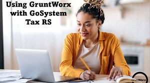 Using GruntWorx with GoSystem Tax RS