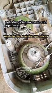 13K views · 81 reactions | Assalaamu'alaikum. provide protection for the washing machine motor. Pelindung dinamo mesin cuci agar awet. | Suhamrul Suyaeni | Facebook