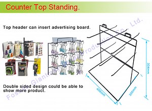 [Hot Item] Small Key Ring Desktop Counter Key Chain Display Hanging Hook Display Sale Stand