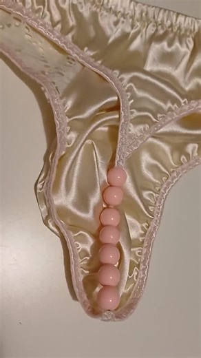 Satin Panties for Men Open Butt Panties With Big Beads, Mens Pearl Lingerie Sissy Lace Underwear Satin Thong Open Back Lingerie - Etsy