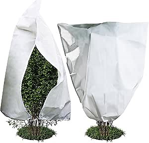 Amazon.com : ARDILA VEELA Plant Covers Freeze Protection 70"x63", Frost Blankets for Trees Set of 2 : Patio, Lawn & Garden