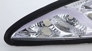 DNA Motoring LED DRL Front Bumper Headlight/Lamps Replacement