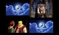 Mix of 4 videos from youtube : Dreamworks Animation SKG LLC. Double Feature: Puss In Boots and Shrek: The Musical: Part 3