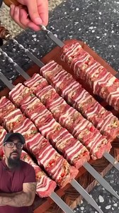 (Credit: pardaev__ on IG) #food #foodie #cook #skewers #bbq #cooking #steak #reels | MarkChrispy