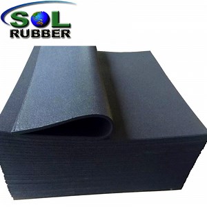 [Hot Item] Sol Rubber Highly Durable Recycled Rubber Gym Matting Crossfit Rubber Tiles