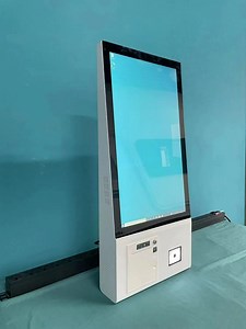 [Hot Item] 21.5 Inch Cash Payment Terminal Touchscreen Kiosk Self Service Ordering Kiosk