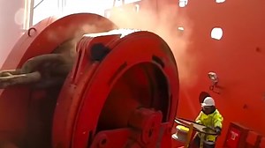 US Navy Drops a Massive Aircraft Carrier Anchor Chain in Stunning Footage