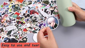 Arme Anime Stickers Mixed Pack,300Pcs Mixed with Classic Anime Theme Sticker Pack,Vinyl Waterproof Stickers and Decals for Bottles, Laptops, Skateboards and Notebooks, Stickers for Adults&Kids&Teens