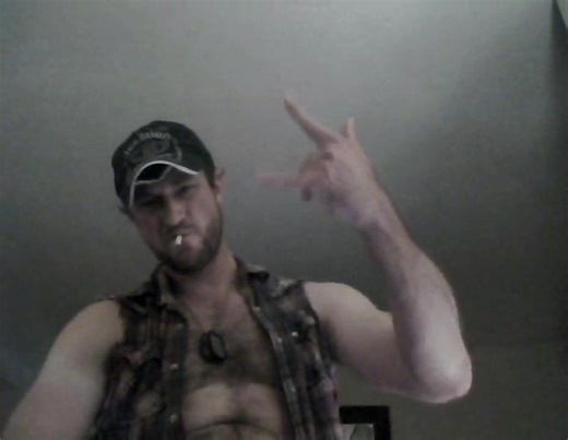 redneck piss-drinkin, cum-eating, pit-sniffin, cock-strokin
