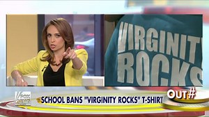 School bans 'virginity rocks' T-shirt