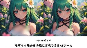 【必見!】写真・動画のモザイク除去・破壊を手軽に実現できるおすすめツール10選