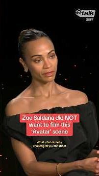 Zoe Saldaña did NOT want to film this ‘Avatar: Fire and Ash’ scene