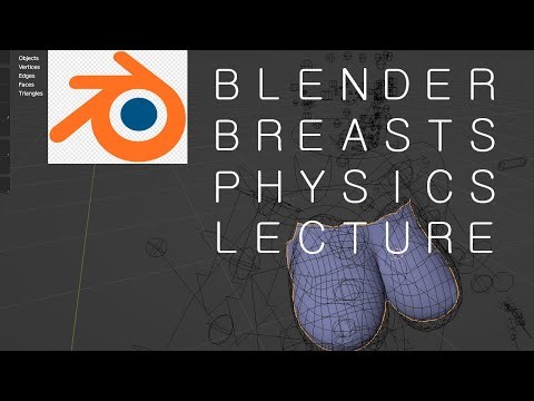 blender simple breasts physics