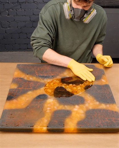 96K views · 256 reactions | DIY Wood & Epoxy Table! | Bored Panda Art | Facebook