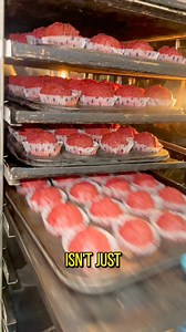 "Satisfy your sweet tooth with our irresistible red velvet muffins from TRISARA Baking Factory. Pure bliss in every bite. #TRISARAbaking #redvelvetperfection" #trisara🇳🇵 | Trisara