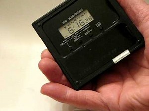 Vintage Seiko World's First Talking Pyramid Alarm Clock