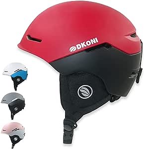 Ski Helmet Adults Snowboard Helmet:Snow Sports Helmets for Men Women Youth