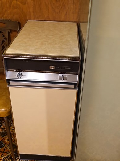 1972 Sears Lady Kenmore Trash Compactor #retro #vintage #mcm #foryou #funny
