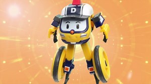 Robocar Poli 4" Transforming Robot - Fire Truck Roy, STEM-Inspired Rescue Robot Figure | Role Play Toy Gift for Toddlers & Preschool Kids Ages 1 2 3 4 5 6