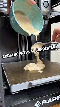 Making Pancakes on My 3dprinter 👨‍🍳