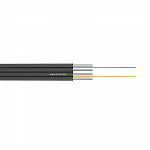 [Hot Item] Drop Cable Fibra Optica Steel Wires FTTH Fiber Optic Cable