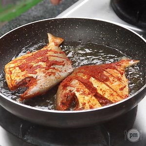 Easy Pomfret Fish Fry Recipe 🤤 | Plate Meal