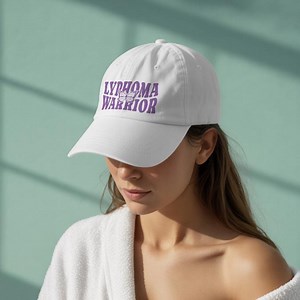 Lymphoma Warrior Baseball Cap for Hodgkins Lymphoma Survivor, Purple Awareness Hat for Chemo Support, Gift for Woman With Hodgkins Lymphoma - Etsy