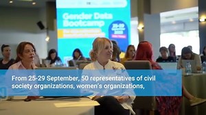 “Gender data are key to gender-sensitive policies and measures to...