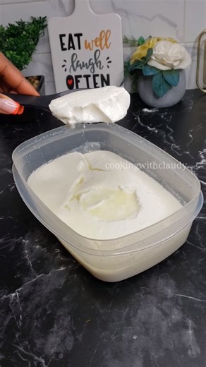 99K views · 2.4K reactions | I don't use Yogurt Culture anymore. How to use Lemon as a starter for making YOGURT! | Cooking With Claudy | Facebook