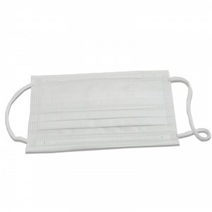[Hot Item] 3ply Nonwoven Disposable Dental Doctor Adult Hospital Face Mask with Earloop