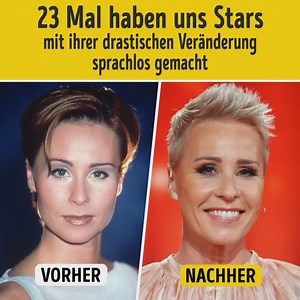 132K views · 278 reactions | 23 Mal haben uns Stars mit ihrer drastischen Veränderung sprachlos gemacht | Sonnenseite | Facebook