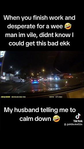 When your desperate for a wee