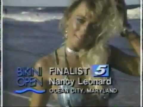Maryland Girls Compete in 1990's "Bikini Open" 1-900 Ad