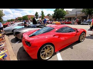 Hot Summer Nights Car Cruise in Beaver, PA with my '67 Mustang