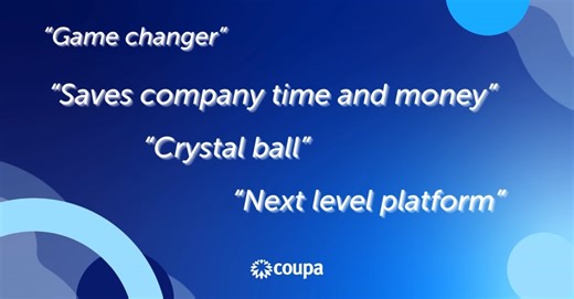 🔊 The leader in source-to-pay. 🔊 | Coupa Software