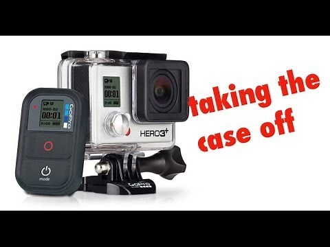 How to take the waterproof case off your GoPro Hero3!