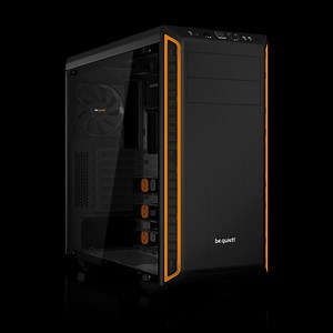 PURE BASE 600 | WINDOW ORANGE - бесшумные essential Корпуса ПК от be quiet!