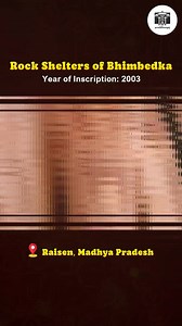 The Rock Shelters of Bhimbetka, located about 45 km southeast of Bhopal in Madhya Pradesh, lie at the foothills of the Vindhyan Mountains. These large rock formations are easily visible from afar and contain over 700 natural rock shelters, spread across 10 km in lenght and by 3 km in width. Of these, over 400 shelters have paintings. Archaeological findings such as stone tools like pebble tools, handaxes and cleavers; show that Bhimbetka was inhabited as early as the Stone Age. The site is globa