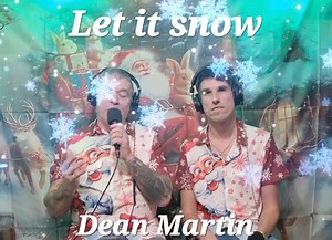 33K views · 1.9K reactions | Last Christmas song for this year.. Let it snow. Dean Martin xxxx ❤️❤️❤️❤️⛄虜 | Father and Son Karaoke Ltd Wal and Dion | Facebook