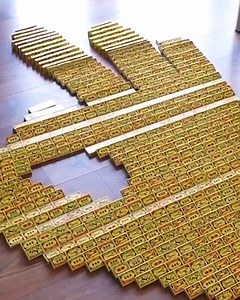 The largest matchbox domino! 💯💪 | MetDaan Nails