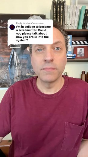 How does someone become a screenwriter? | Michael Jamin