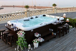 [Hot Item] Party SPA&Hot SPA Jacuzzy & Massage Big Bathtub for Luxury Life